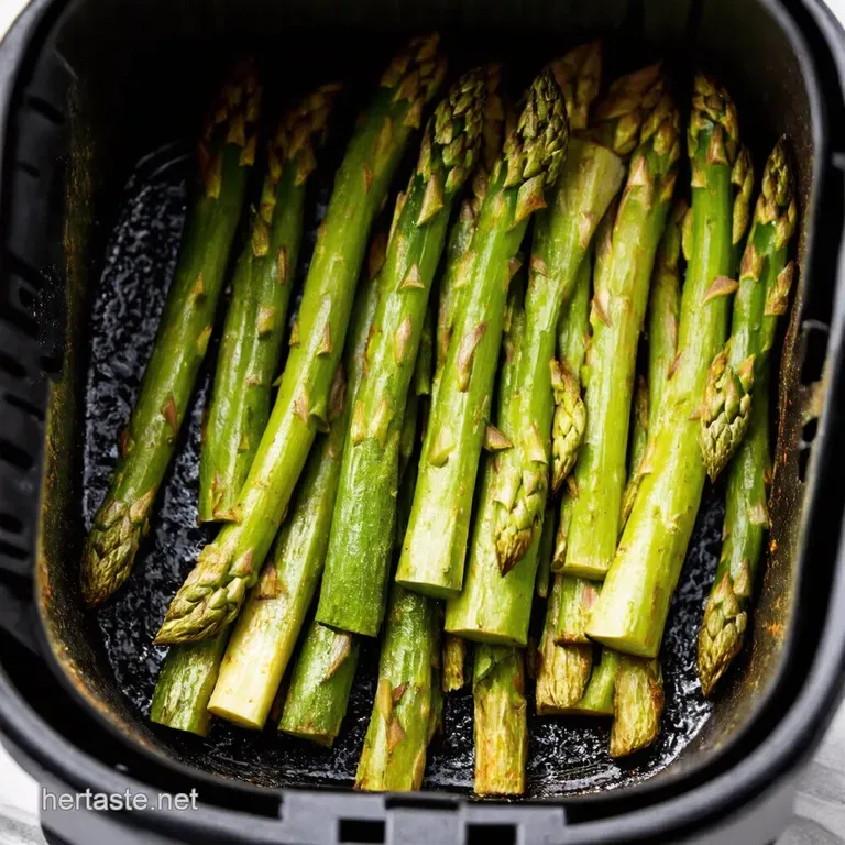Air Fryer Asparagus Spears Perfectly Crispy Every Time presentation