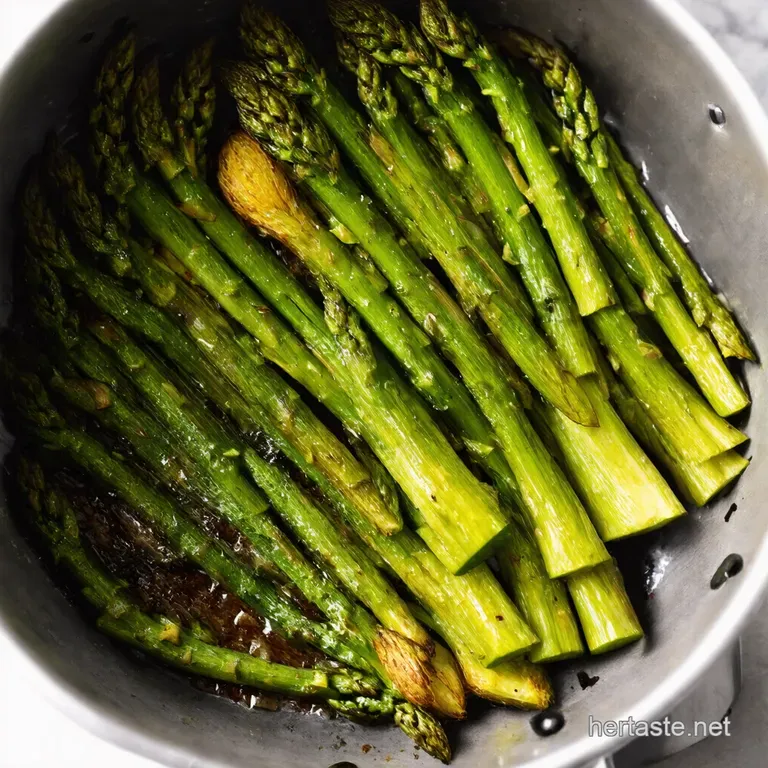 Crispy Air Fryer Asparagus Cut Up Ready in Minutes