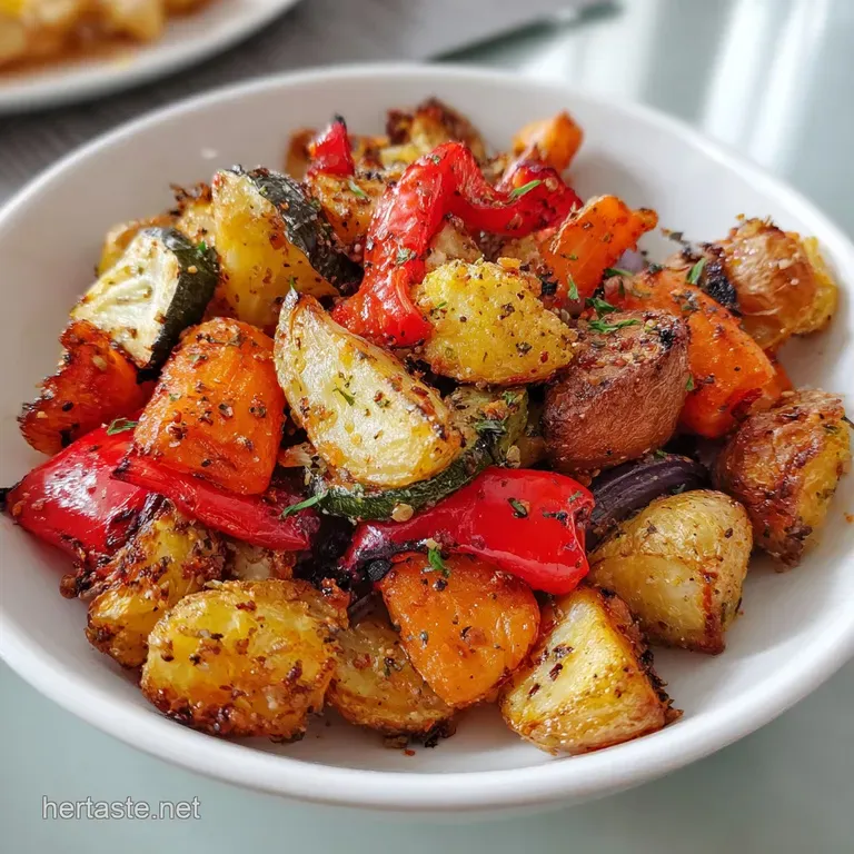 Air Fryer Roasted Vegetables: Speedy Sides presentation