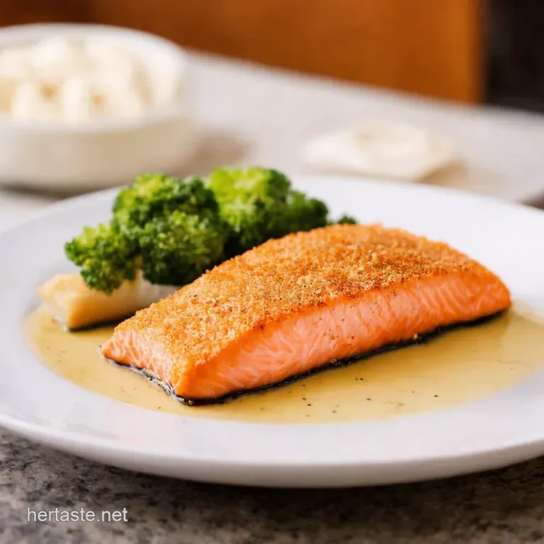 Air Fryer Salmon Perfection Crispy Skin Flaky Flesh Every Time presentation