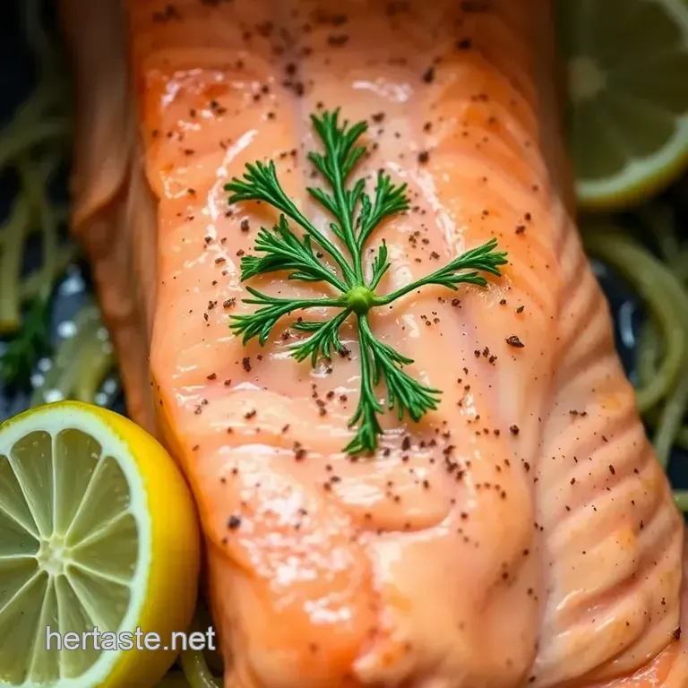 Air Fryer Salmon: Perfectly Cooked in Minutes! presentation