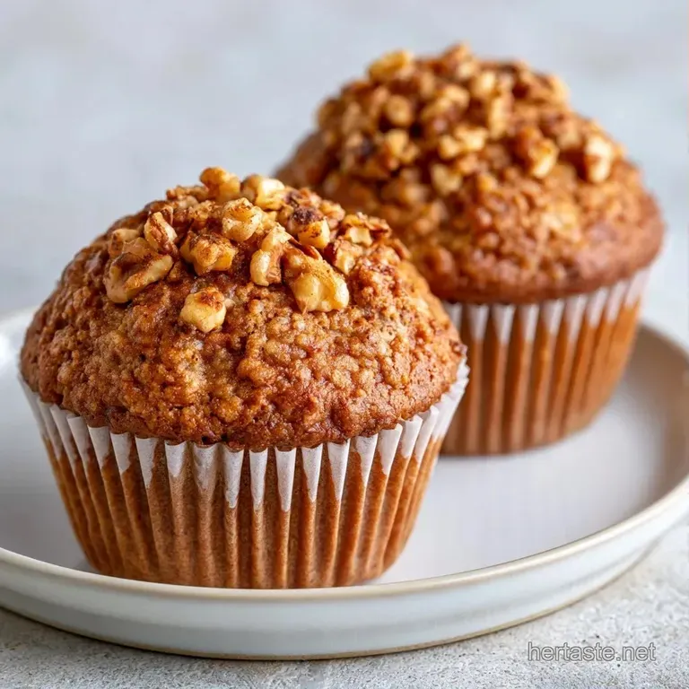 Golden-brown muffins arranged on a rustic wooden platter with a scattering of raw almonds and a cup of coffee.