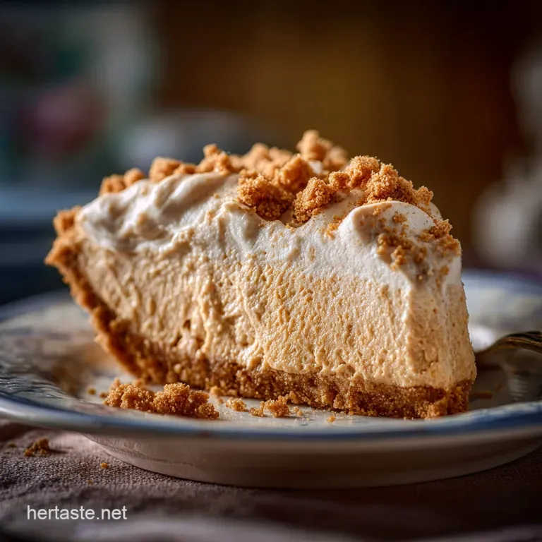 Amish Peanut Butter Cream Pie: Classic No-Bake Recipe presentation