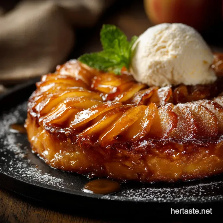 Apple Dessert Recipes: Make the Classic French Tarte Tatin presentation