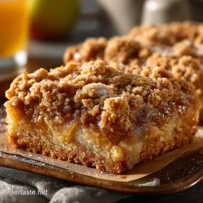 Apple Pie Bars with Streusel Topping: The Autumn Classic