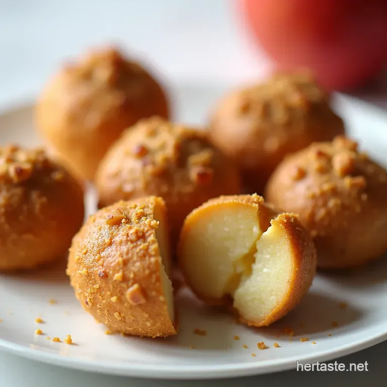 High Protein Apple Bites GuiltFree Apple Pie Snack