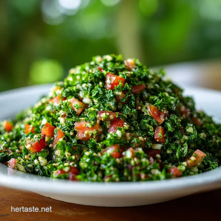 Authentic Lebanese Tabbouleh Recipe