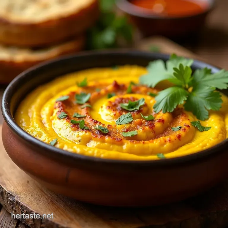 Authentic North Indian Toor Dal Tadka Recipe presentation