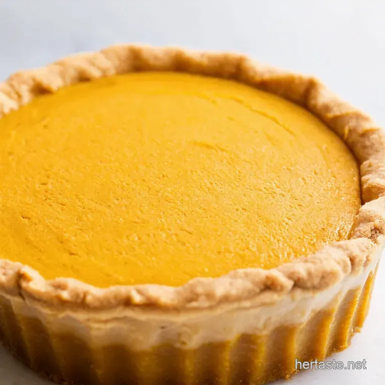 Autumn Spice Dream Pumpkin Chiffon Pie