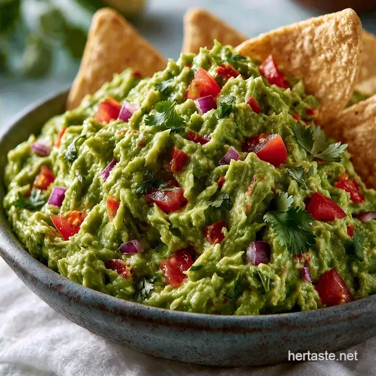 Avocado Serrano Guacamole Dip in 10 Minutes