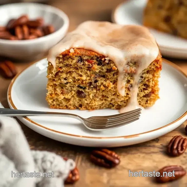 Indulgent Bake Coffee Pecan Cake: A Sweet Joy in Every Slice presentation