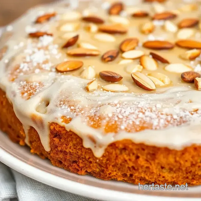 Delightful Low Sodium Almond Cake
