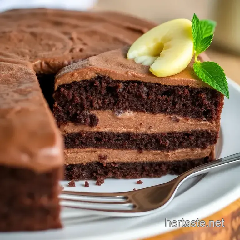 Bake Mocha Cake: Decadent Filipino Delight presentation
