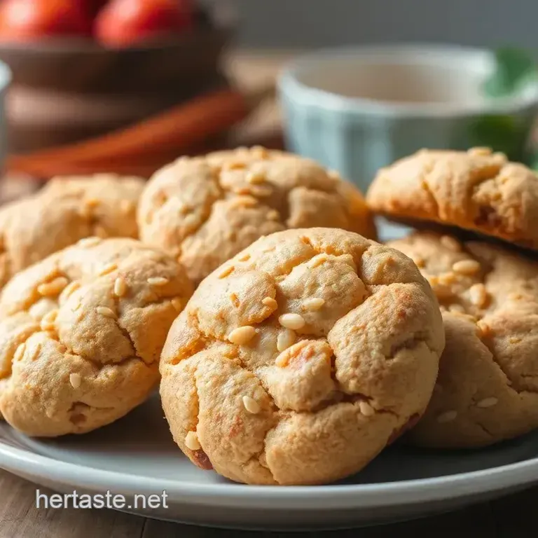 Bake Sesame Cookies: Sweet & Spicy Delight
