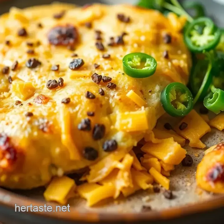 Bake Vegan Jalapeño Cheddar Artisan Delight presentation