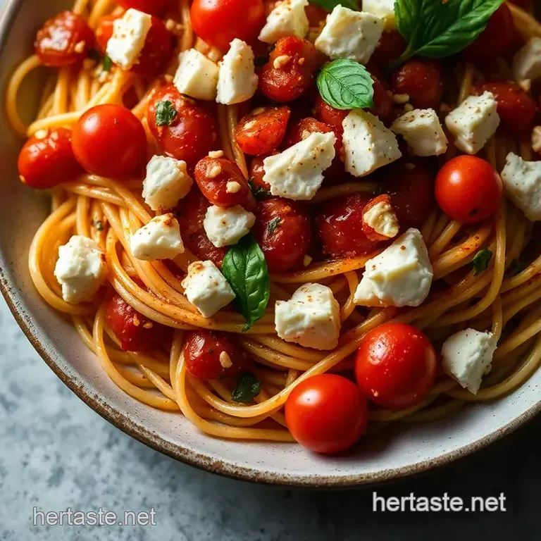 Baked Feta Pasta: the Tiktok Sensation Perfected! presentation