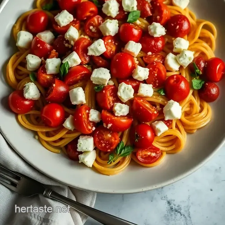 Baked Feta Pasta: Tiktok s Viral Sensation presentation