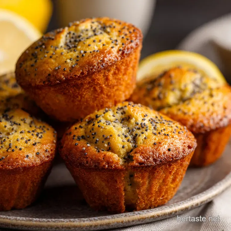 Lemon Poppy Seed Muffins: Sunshine in a Tin (Bakery Style)