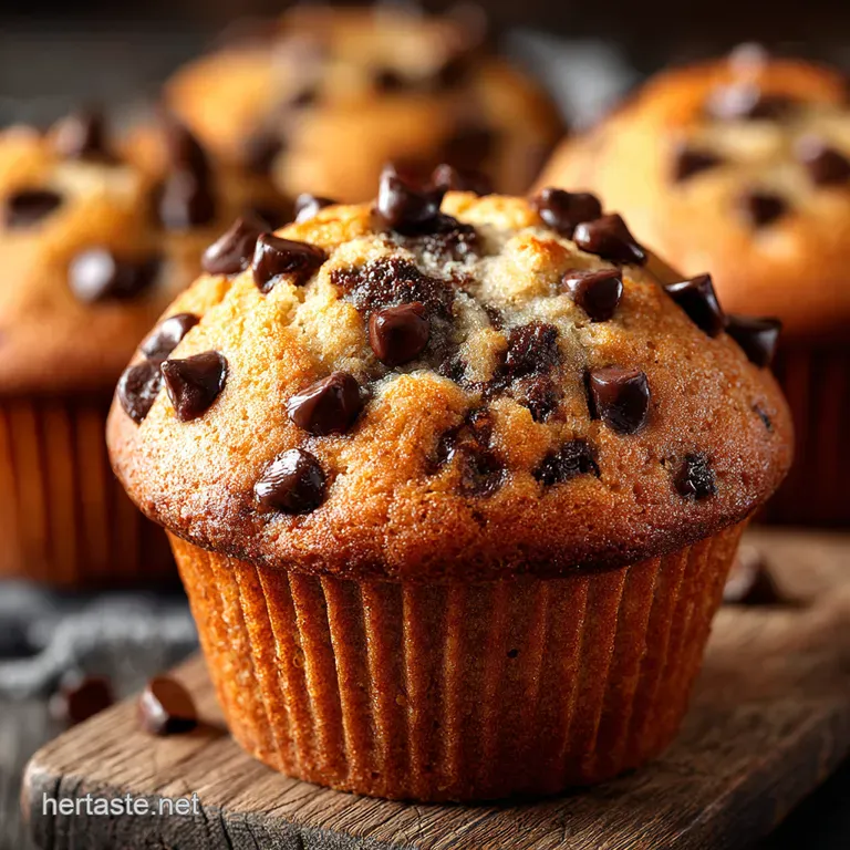 Bakerystyle Chocolate Chip Muffins a Foolproof Classic presentation