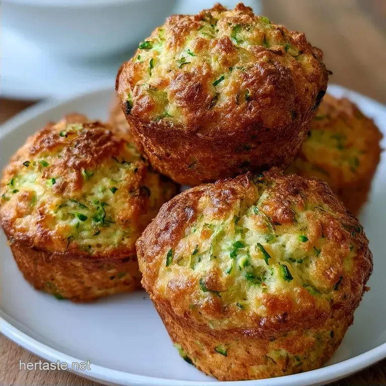 Moist Banana Zucchini Muffins