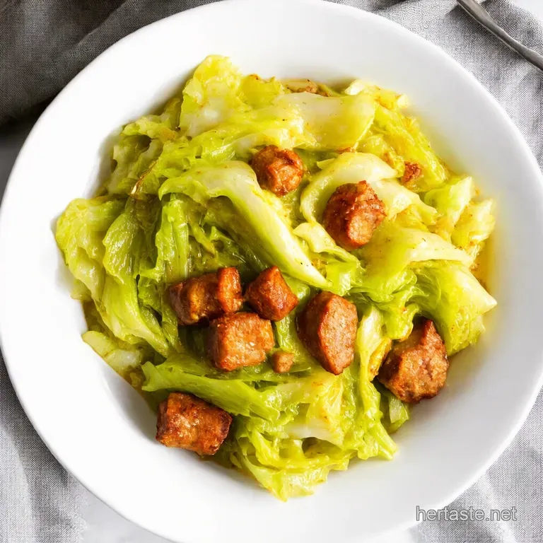 Fried Cabbage with Sausage My Easy Comfort Food Recipe