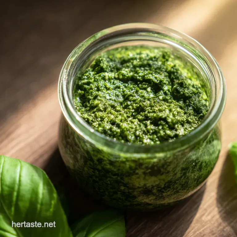 Basil Bliss The Ultimate Homemade Pesto