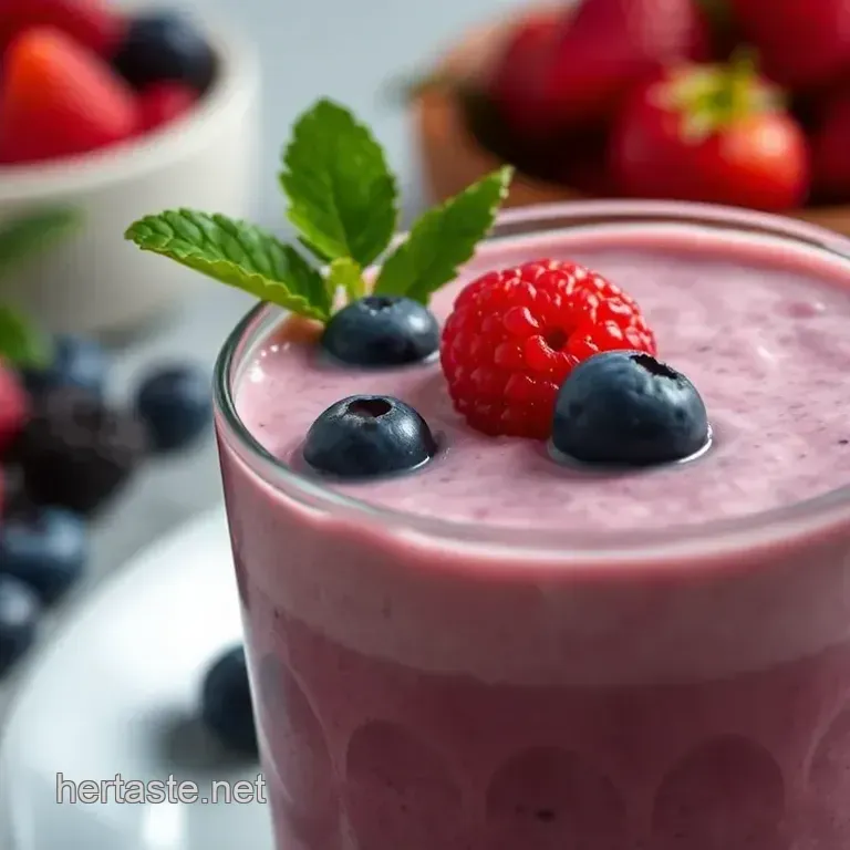 Berry Good Morning Smoothie