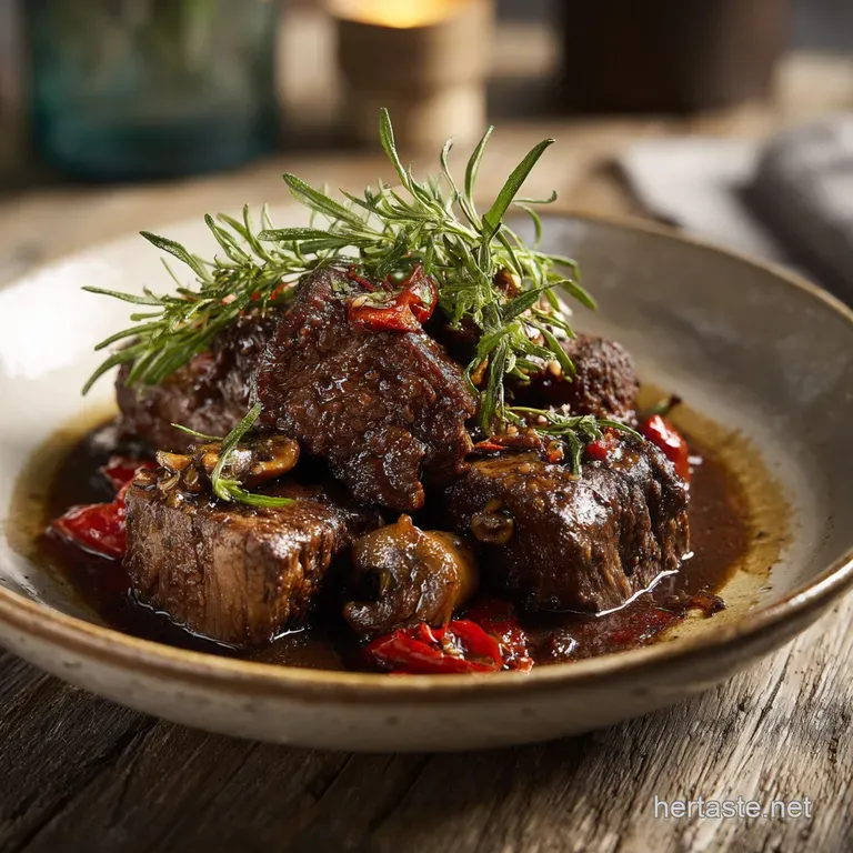 Savory Beef Tips with Mahogany Gravy