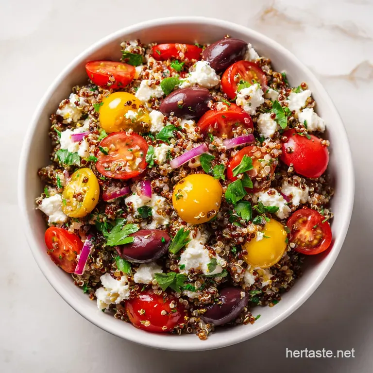 Best Quinoa Salad Recipe: Fluffy Grains