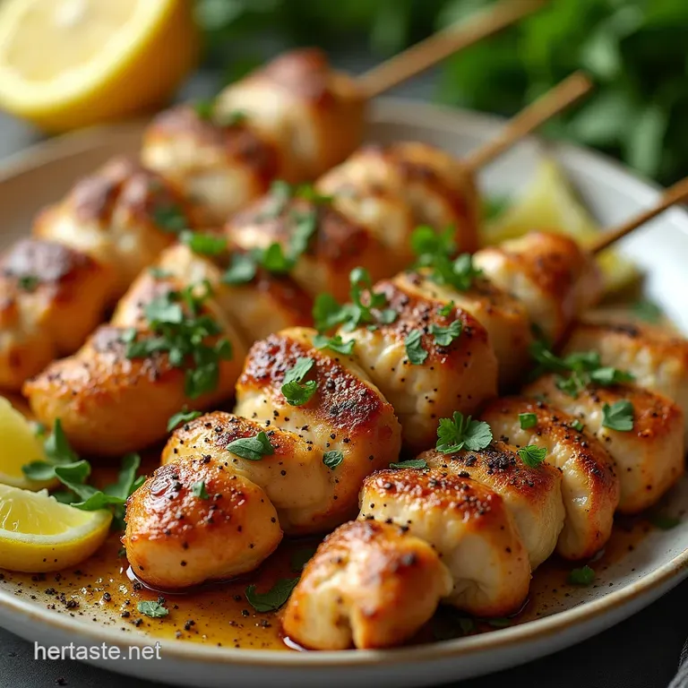 The Only Greek Seasoning Blend Youll Ever Need LemonHerb Chicken Souvlaki