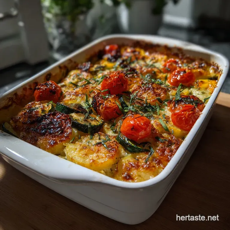 Our Best Summer Casseroles: Structured Vegetable Gratin