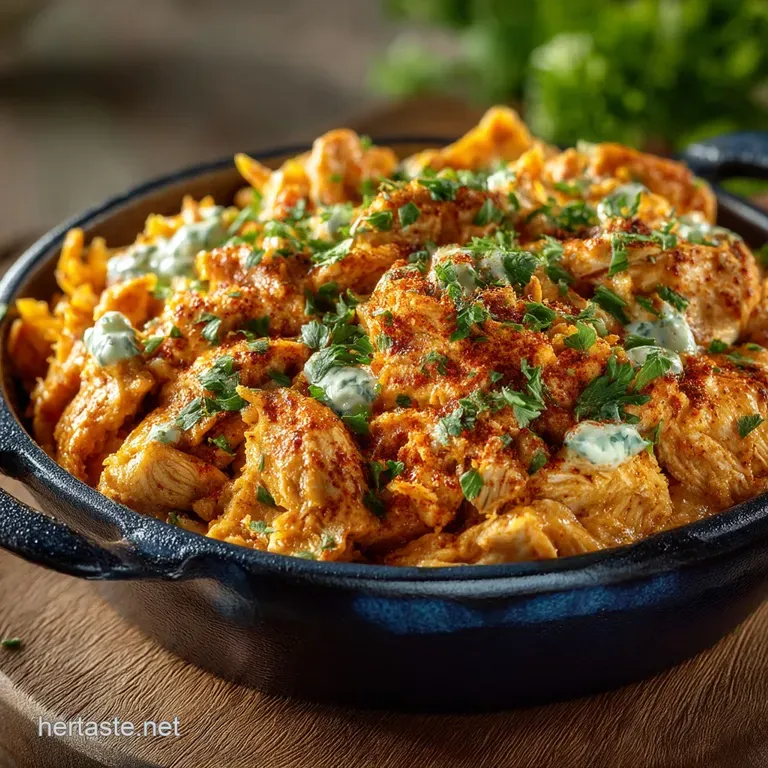 The Big Easy Keto Buffalo Chicken Casserole Lowcarb Comfort Maximum Flavour presentation