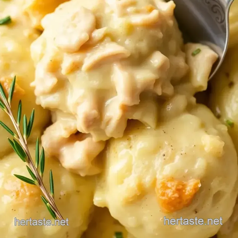Bisquick Chicken and Dumplings Recipe: The Ultimate Comfort Food! presentation