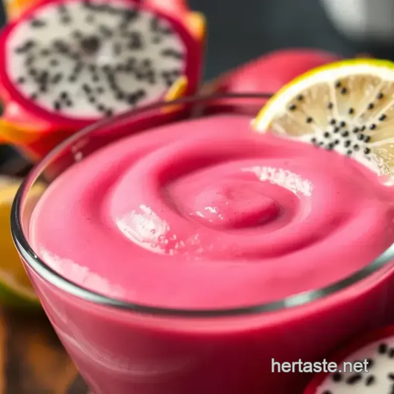 Blend Dragon Fruit Smooth Puree Delight