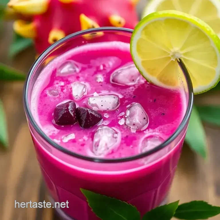 Dragonfruit Bliss Smoothie Bowl presentation
