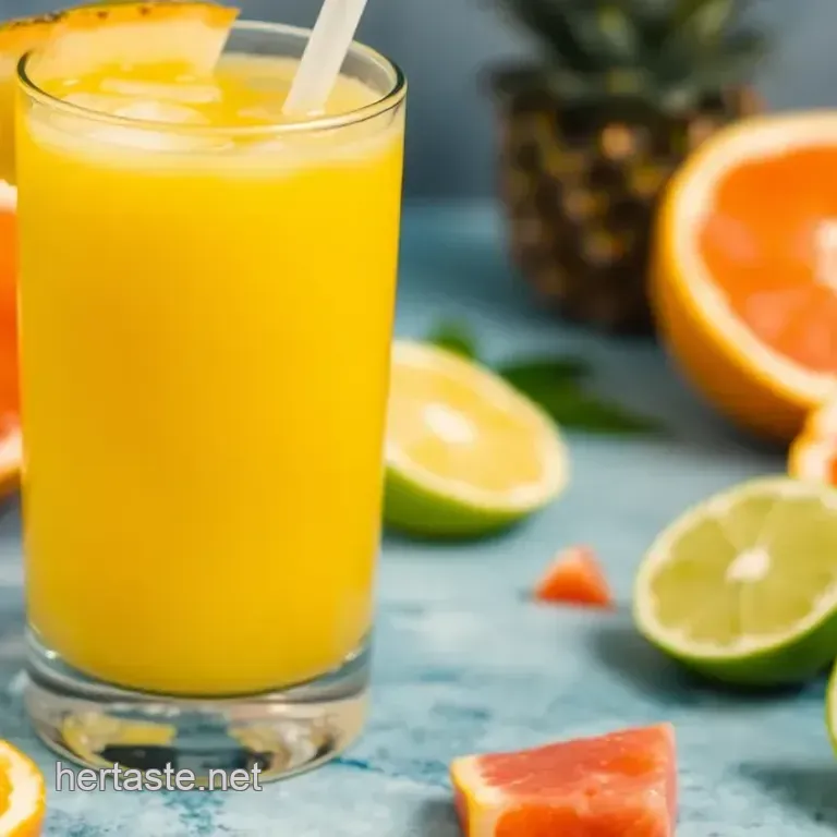 How to Blend Pineapple Refreshing Tropical Juice: The Ultimate Summer Drink