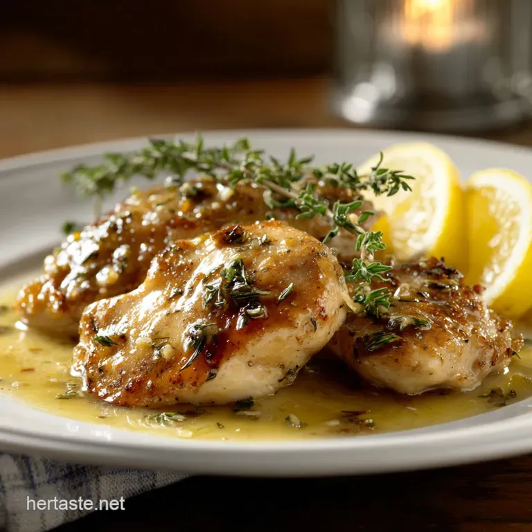 Quick Chicken Dishes: Blitzed Bistro Chicken presentation