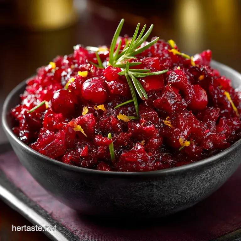 Cranberry Relish: The Boozy Bright Cranberry Orange Relish Upgrade
