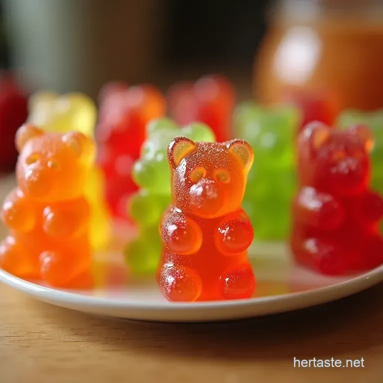Bouncing Bears Homemade Gummy Bears presentation
