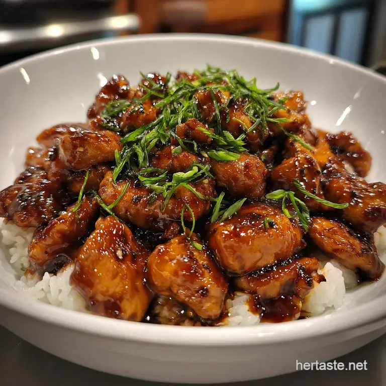 Bourbon Chicken Recipe: Sticky Glazed