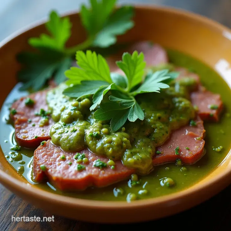 The Bright Bold Cilantro Chimichurri A Zesty Herbaceous Marinade Sauce