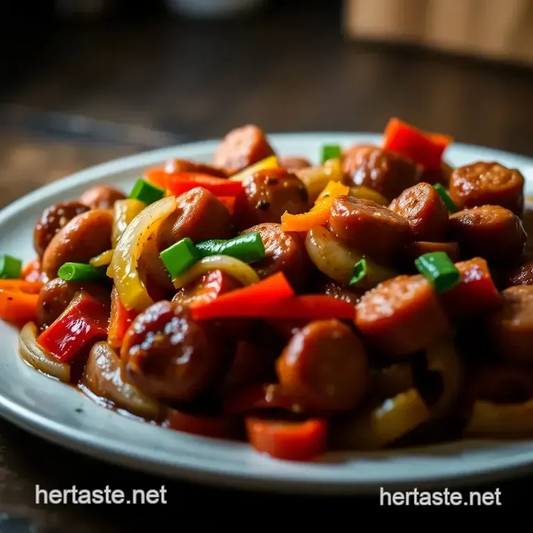 Brilliant Sausage Peppers &amp Onions: A Hearty Classic presentation