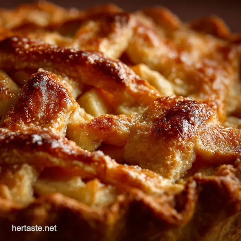 The Great British Apple Pie: Flaky Crust Tart-Sweet Filling presentation