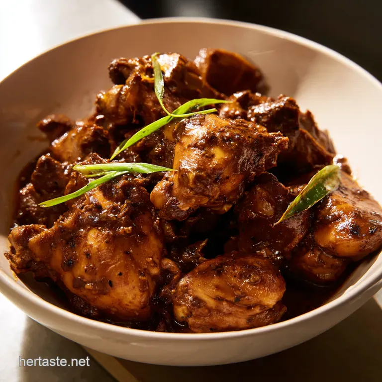 Brown Stew Chicken A Taste of the Caribbean