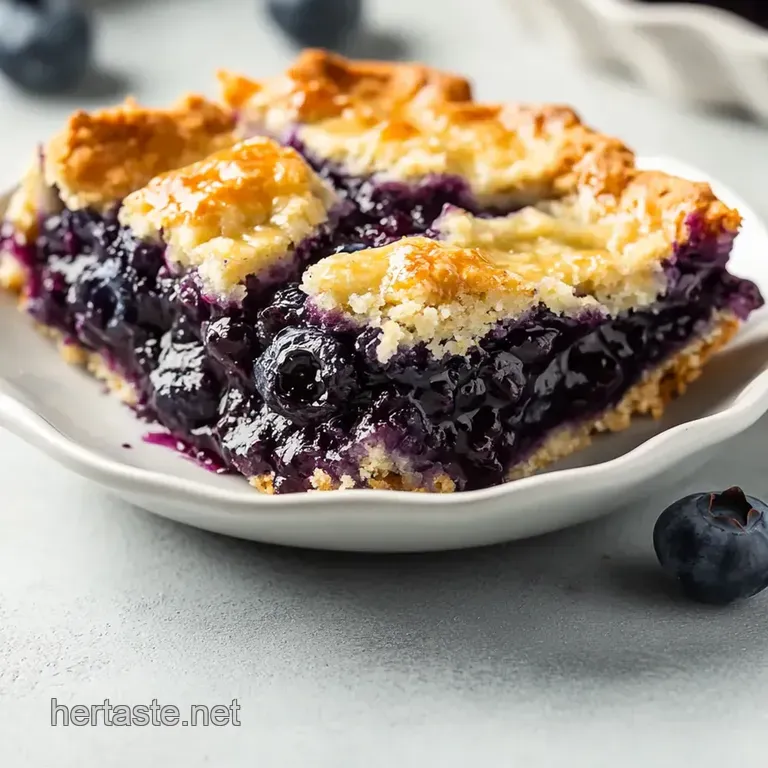 Bursting Blueberry Cobbler: a Summer Classic presentation