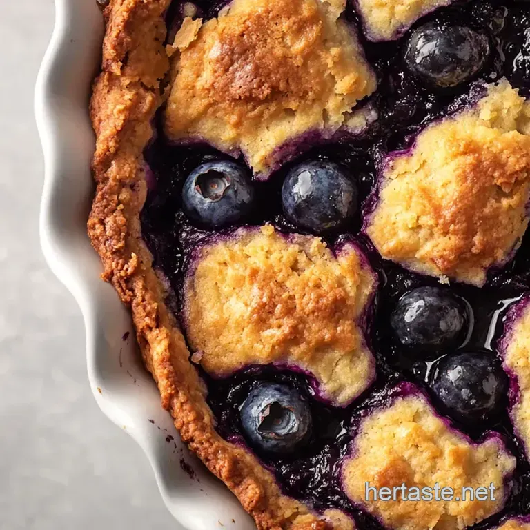 Bursting Blueberry Cobbler: A Summer Classic
