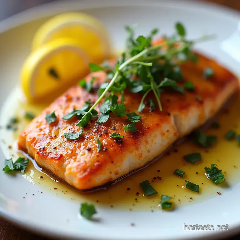 Sunshine on a Plate Perfectly Baked Rainbow Trout with Fiery Cajun Garlic Butter