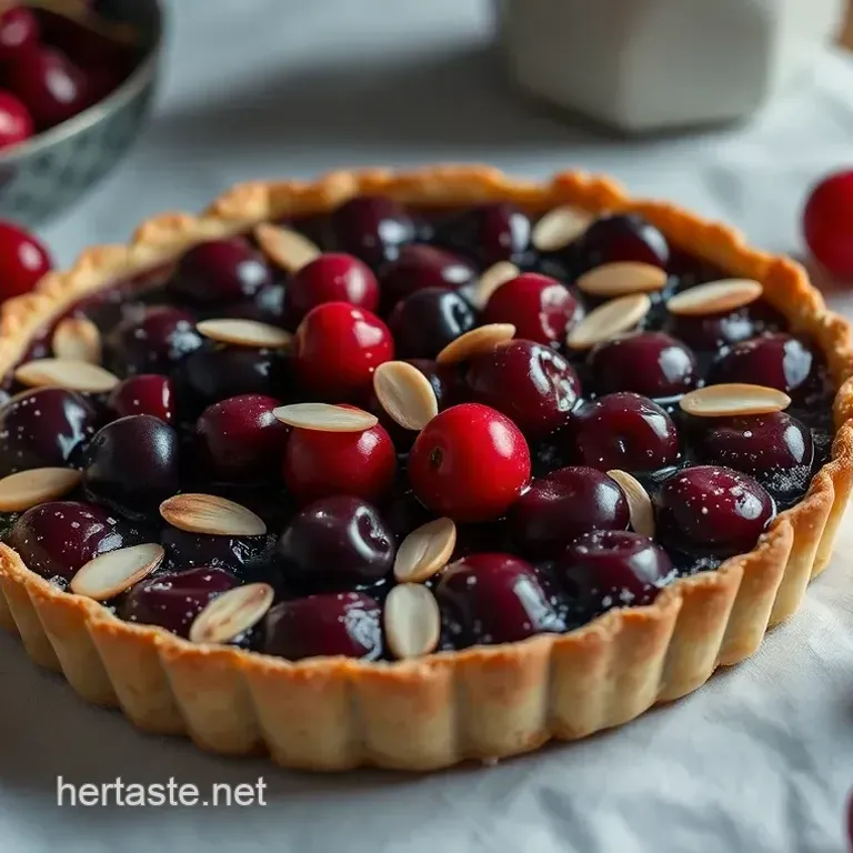 Cherry-Almond Tart: A Taste of Cherry Bliss