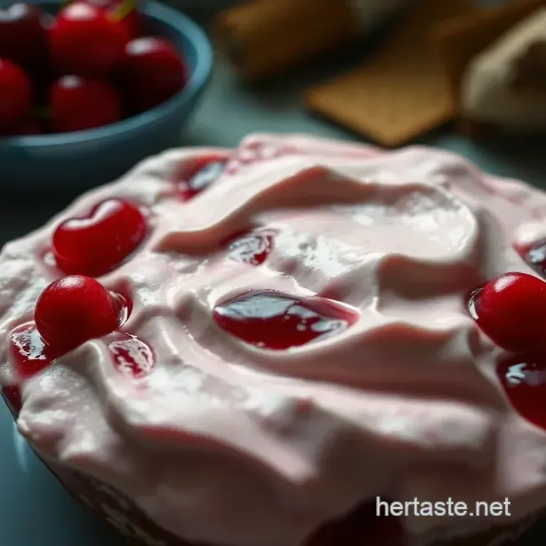Cherry Cheesecake Fluff Delight