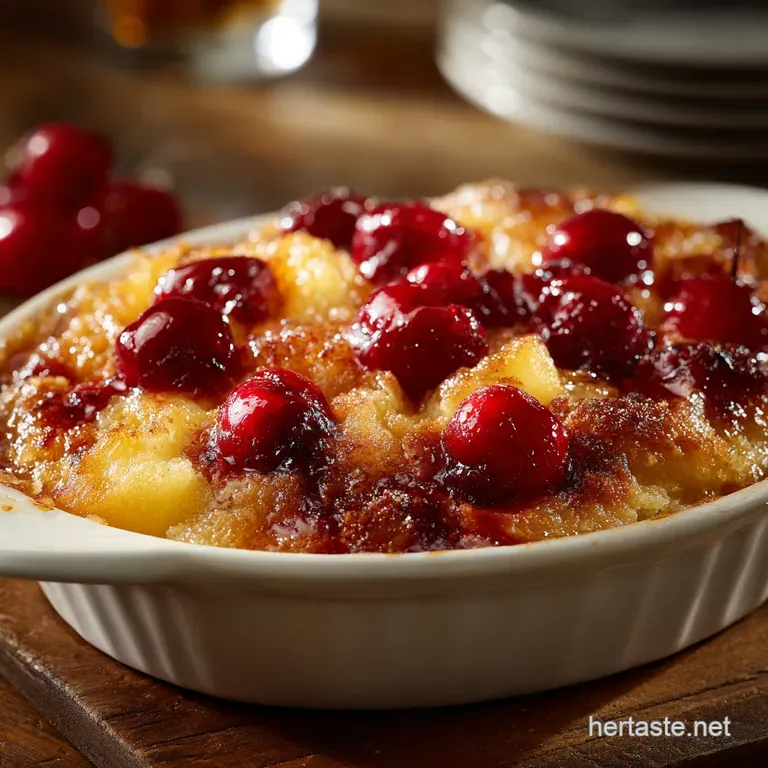 Dump Cake Recipe: the Effortless Cherry-Pineapple 3 Ingredient Classic presentation